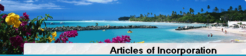 Articles of Incorporation