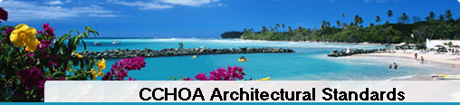 CCHOA Architectural Standards